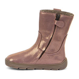 Barfuß-Winterstiefel Froddo rosa