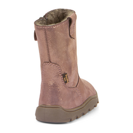 Barfuß-Winterstiefel Froddo rosa