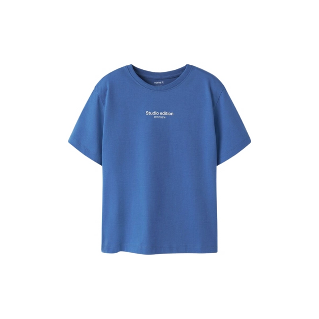 T-Shirt name it blau