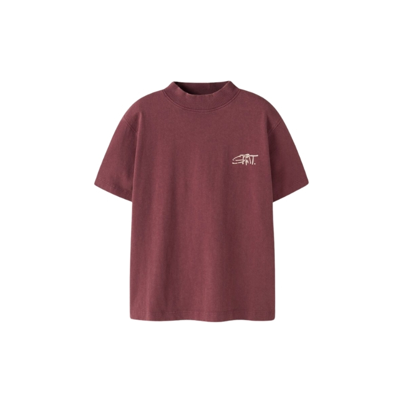 T-Shirt name it weinrot