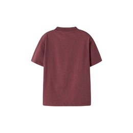 T-Shirt name it weinrot