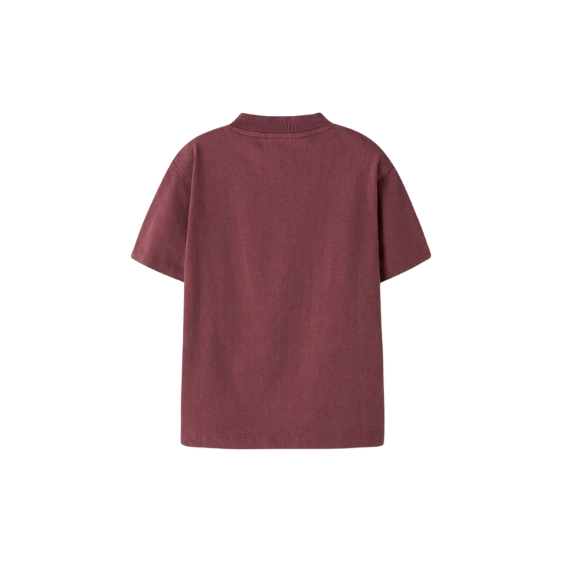 T-Shirt name it weinrot