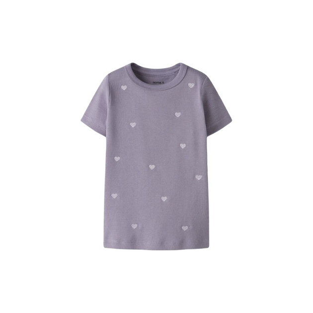 T-Shirt name it lila