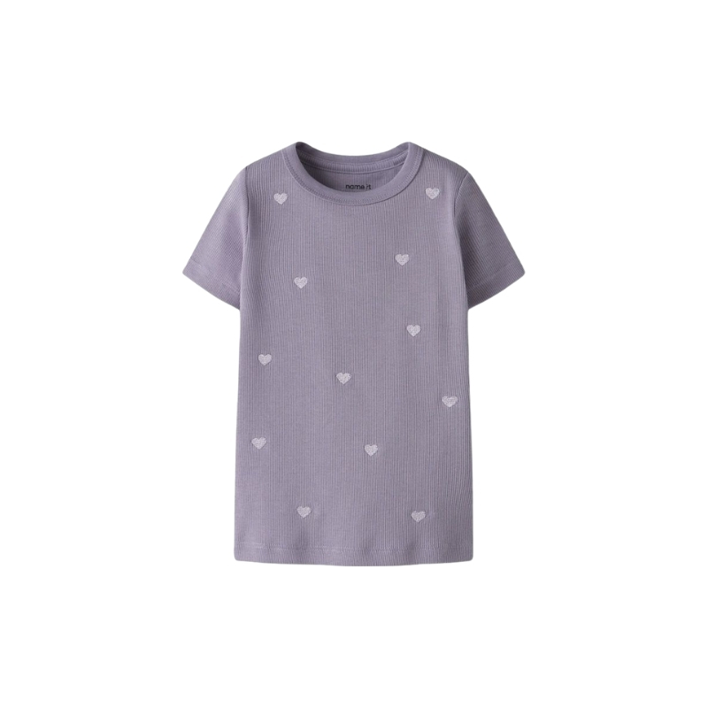 T-Shirt name it lila