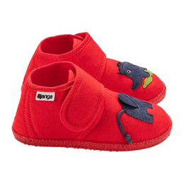 Hausschuh nanga rot