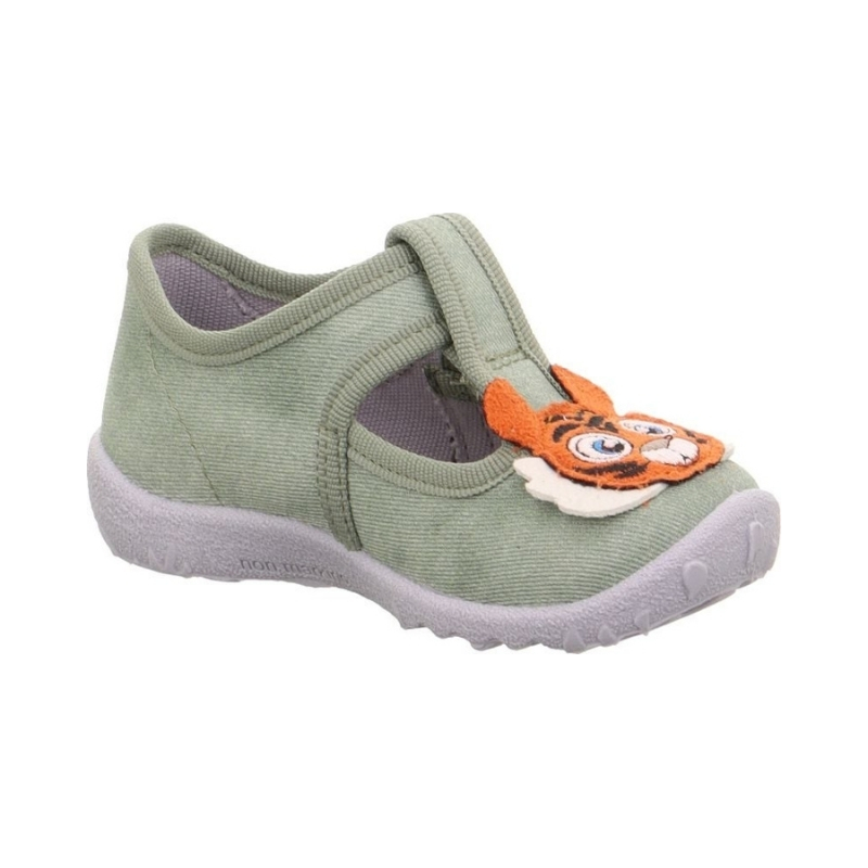 Hausschuh Superfit hellgrün