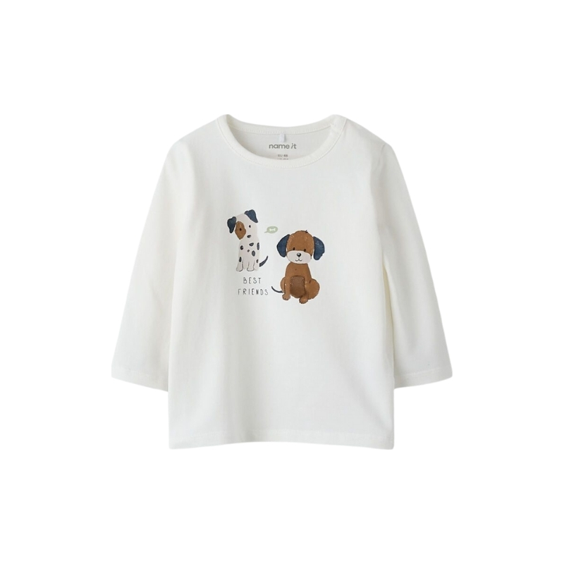 Baby Shirt name it weiß
