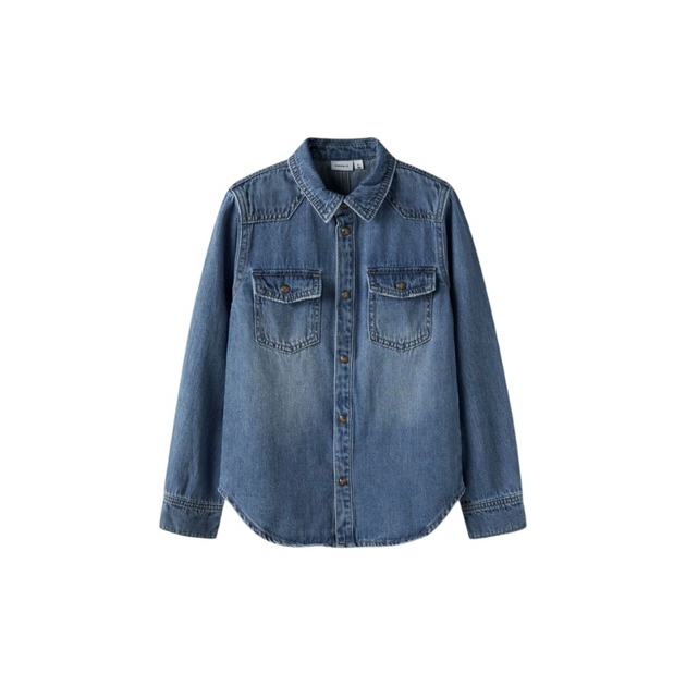 Jeansjacke name it blau