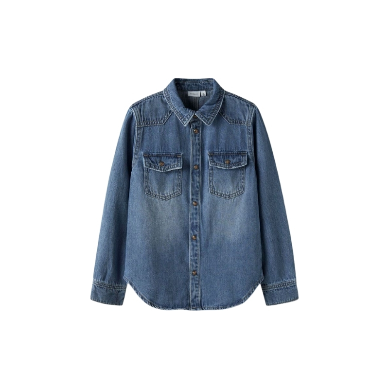 Jeansjacke name it blau