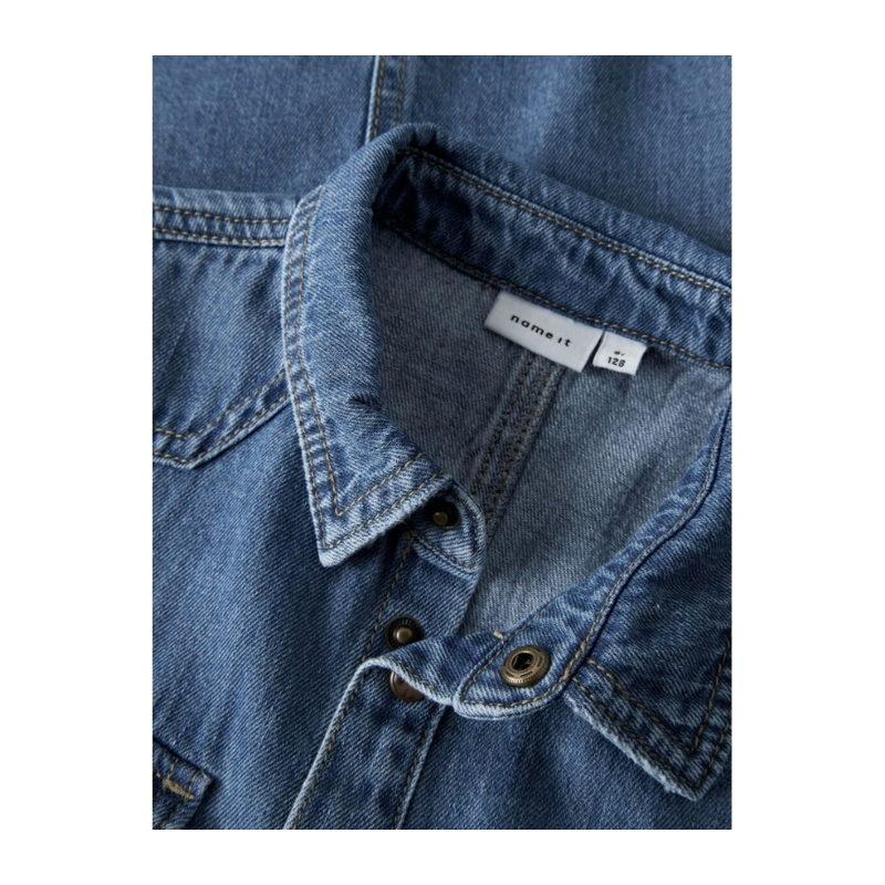 Jeansjacke name it blau