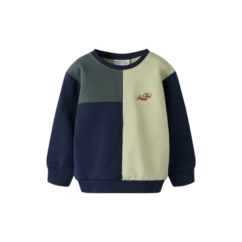 Sweatshirt name it grün