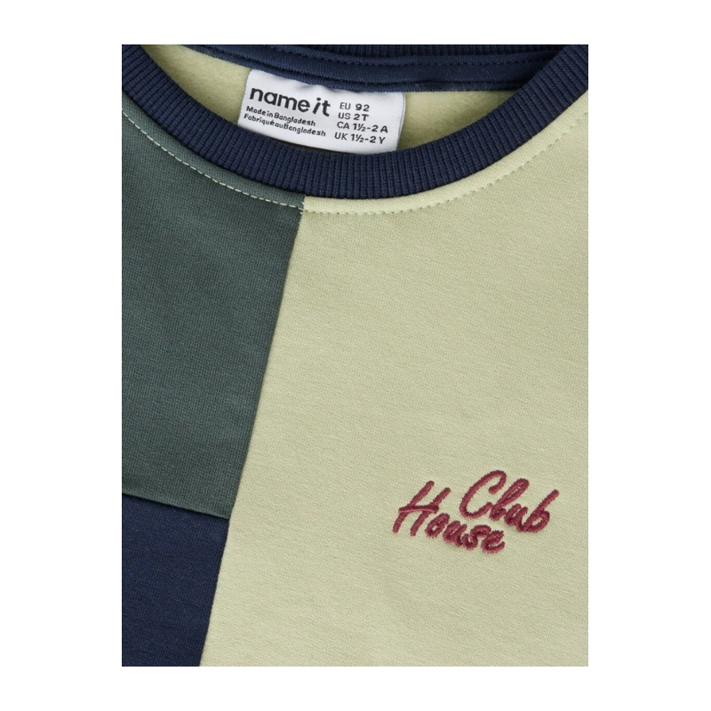 Sweatshirt name it grün