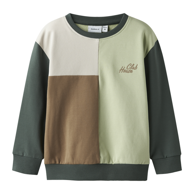 Sweatshirt name it dunkelgrün