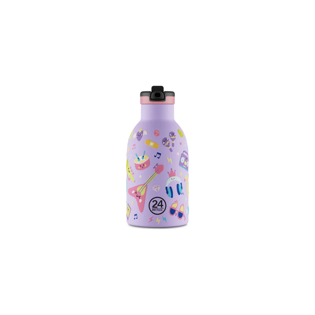 Flasche 24 Bottles lila