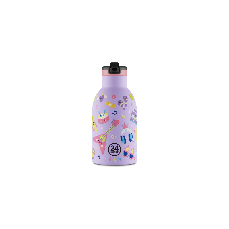 Flasche 24 Bottles lila