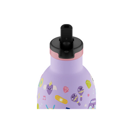 Flasche 24 Bottles lila
