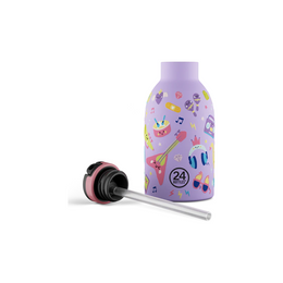 Flasche 24 Bottles lila