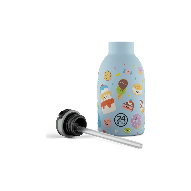 Flasche 24 Bottles hellblau