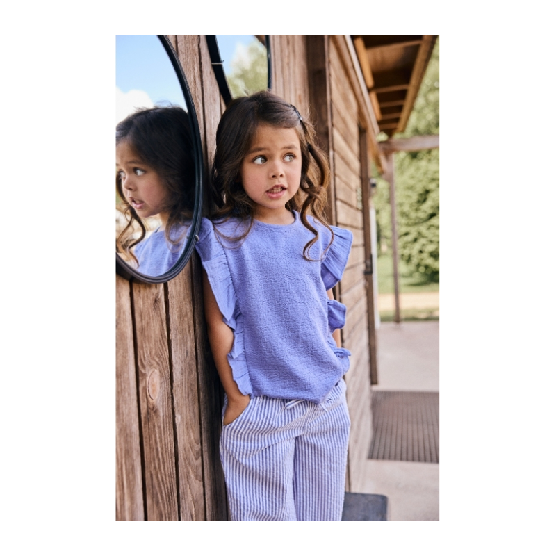 T-Shirt Daily Seven blau