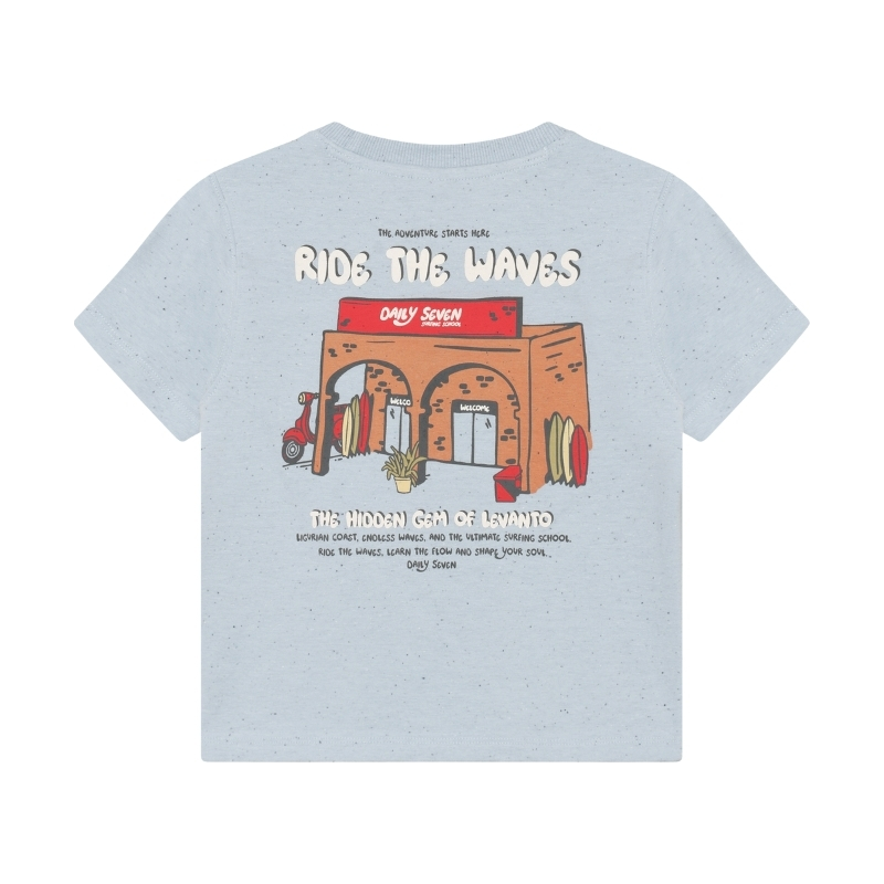 T-Shirt Daily Seven hellblau