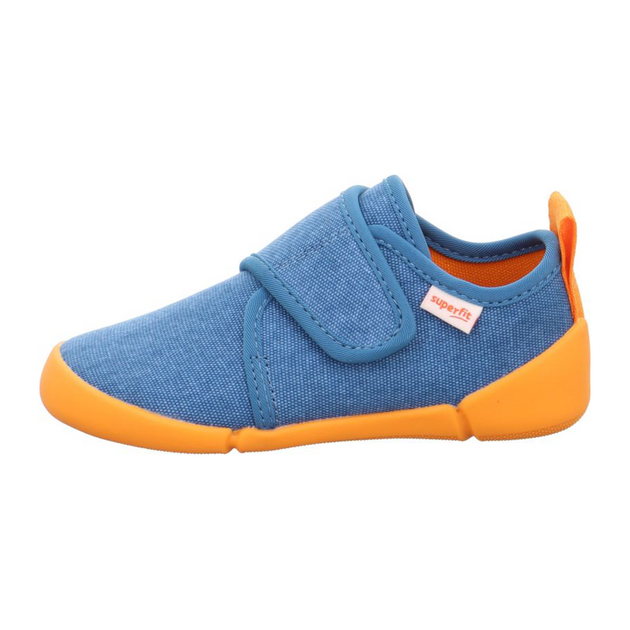 Barfuß-Hausschuh Superfit blau