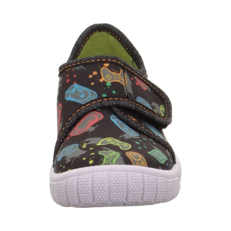 Hausschuh Superfit schwarz