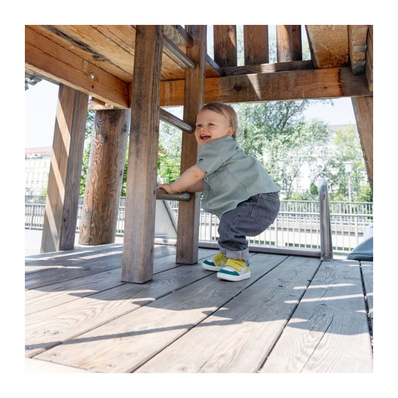 Halbschuh Superfit oliv