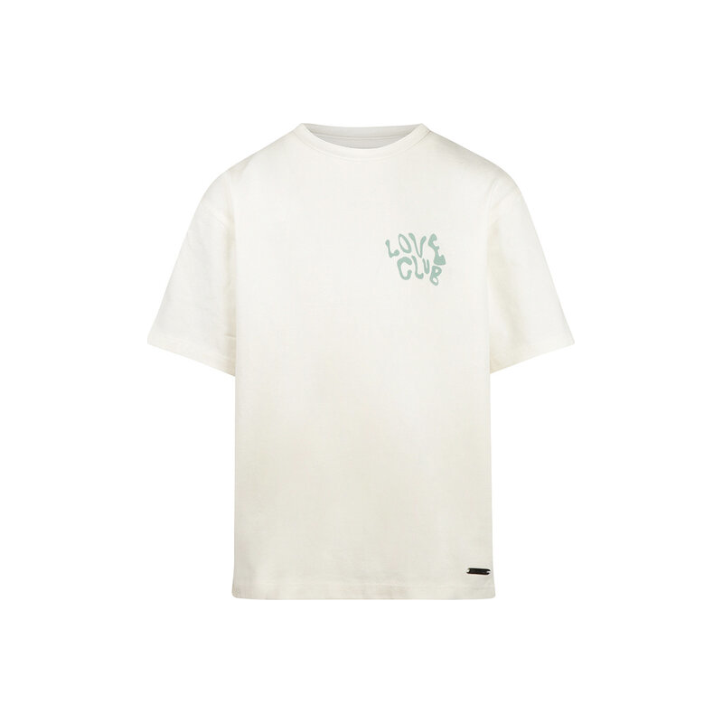 T-Shirt no way monday weiß