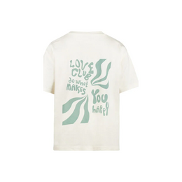 T-Shirt no way monday weiß