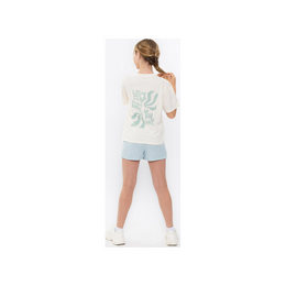 T-Shirt no way monday weiß