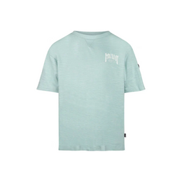 T-Shirt no way monday hellblau