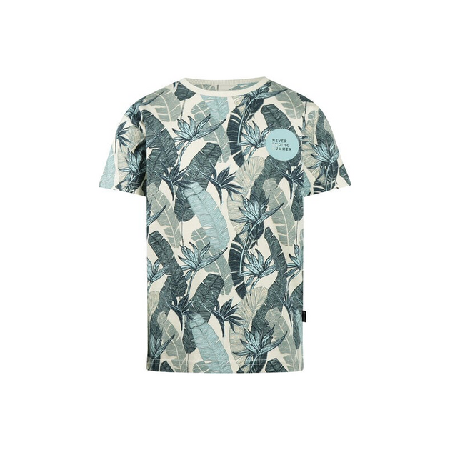 T-Shirt no way monday gemustert