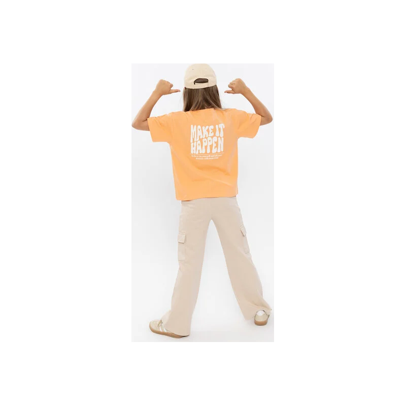 T-Shirt no way monday orange