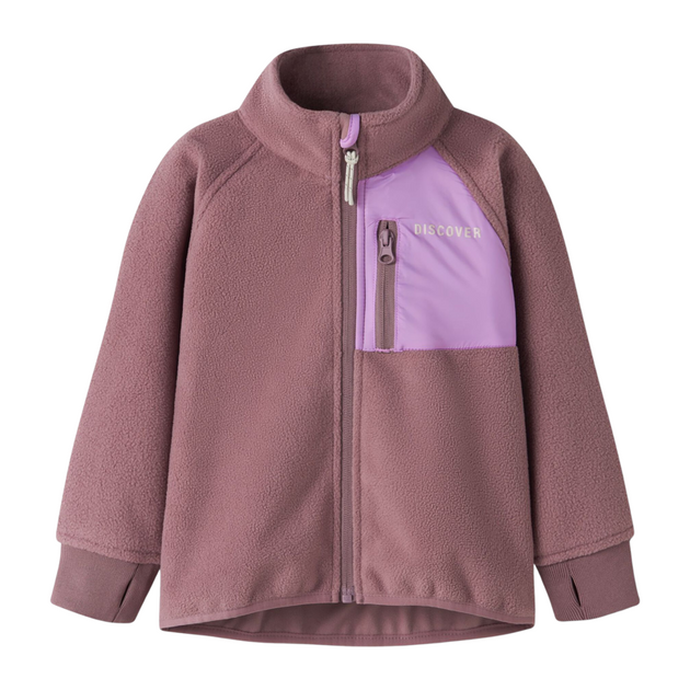 Fleecejacke name it rosa