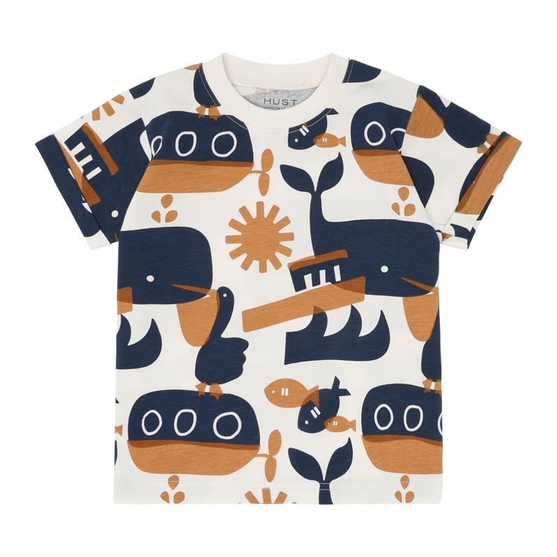 T-Shirt Hust & Claire gemustert