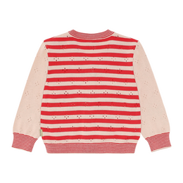 Strickjacke Hust & Claire gestreift