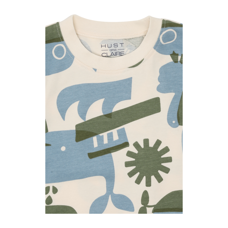 T-Shirt Hust & Claire gemustert