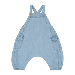 Baby Latzhose Hust & Claire blau