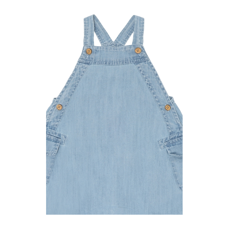 Baby Latzhose Hust & Claire blau