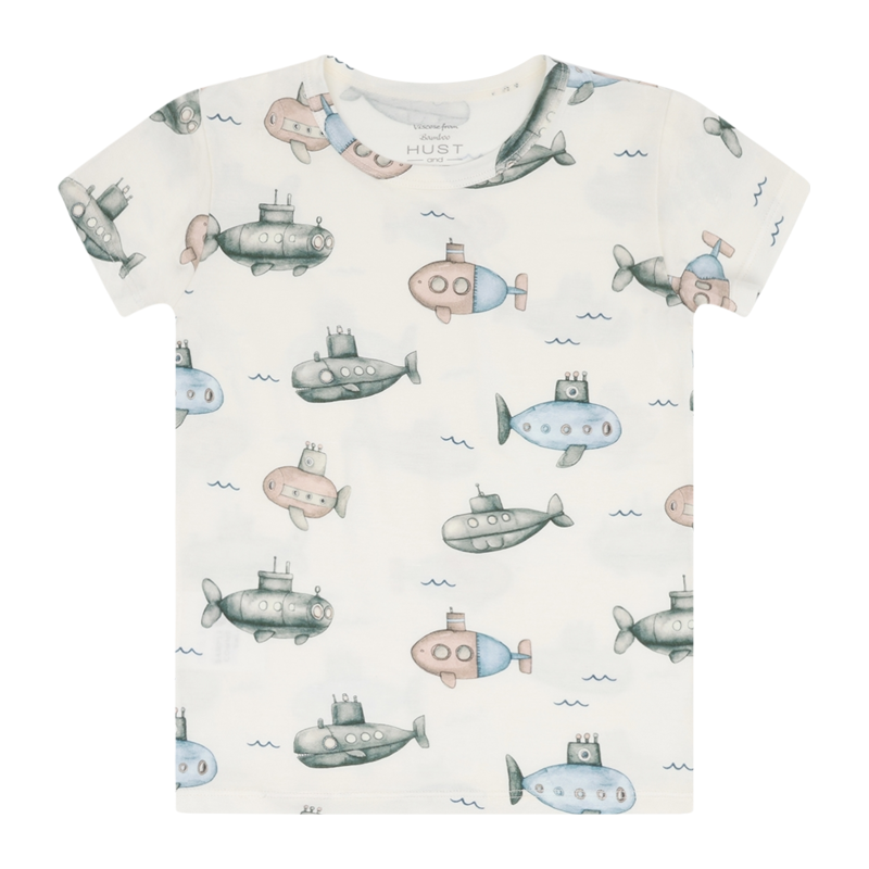 T-Shirt Hust & Claire gemustert