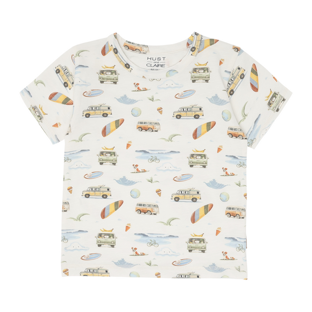 T-Shirt Hust & Claire gemustert