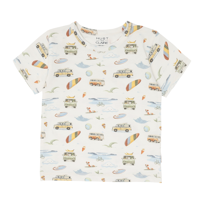 T-Shirt Hust & Claire gemustert