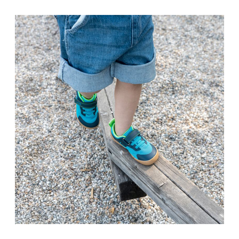 Barfuß-Halbschuh Superfit blau