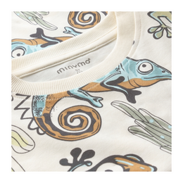T-Shirt Minymo gemustert