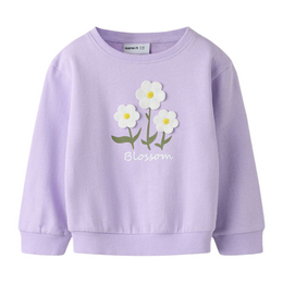 Sweatshirt name it lila