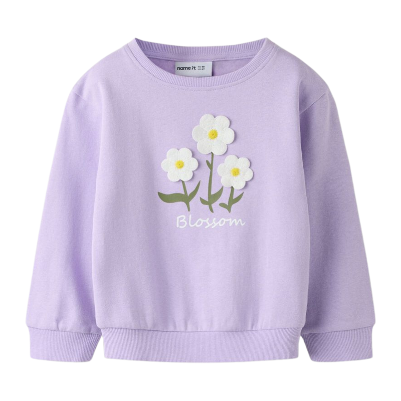 Sweatshirt name it lila