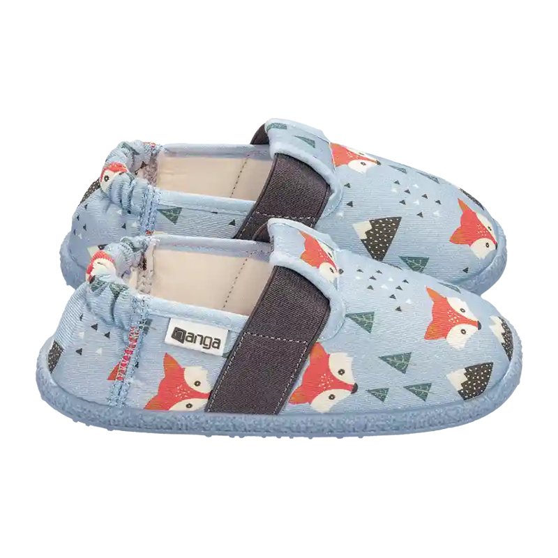 Hausschuh nanga hellblau