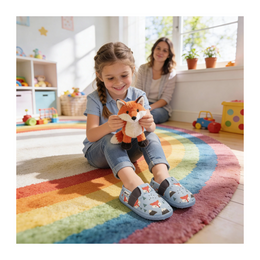 Hausschuh nanga hellblau