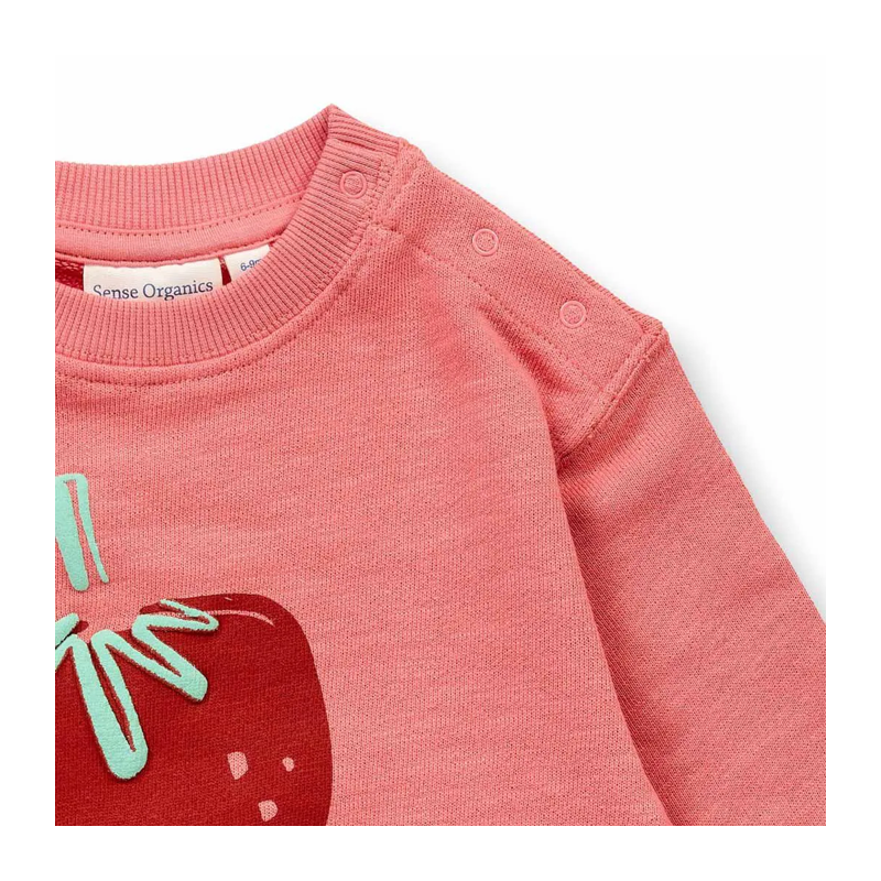 Sweatshirt Sense Organics pink