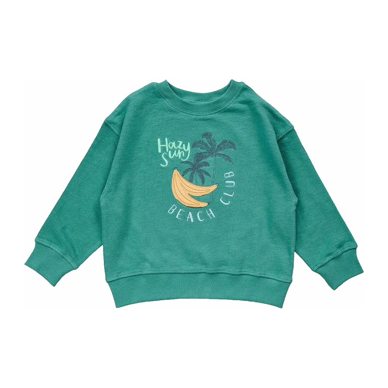 Sweatshirt Sense Organics dunkelgrün